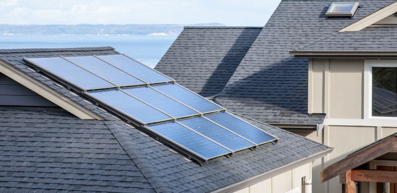 New Residential Solar Panel Installation